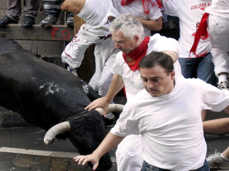 Pamplona - Annual 'San Fermin' festival