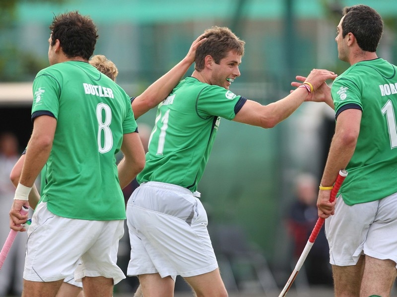 John Jermyn scored two goals for Ireland this afternoon
