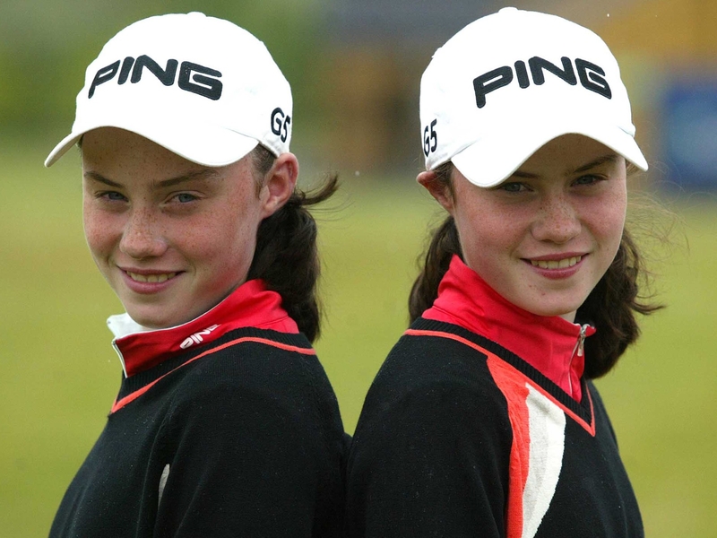 The Maguire twins represent the Slieve Russell club in Ballyconnell