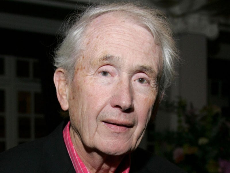 The late Frank McCourt