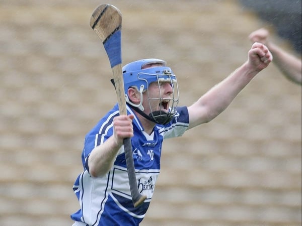 Eoin Costelloe celebrates the game's only goal