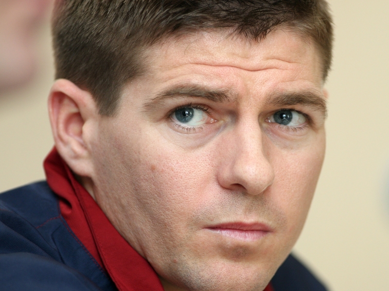 Steven Gerrard claims he was in the wrong place at the wrong time