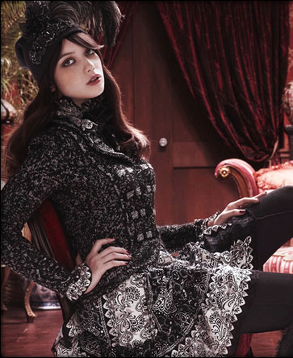 Daisy Lowe is the face of Anna Sui's latest advertising campaign