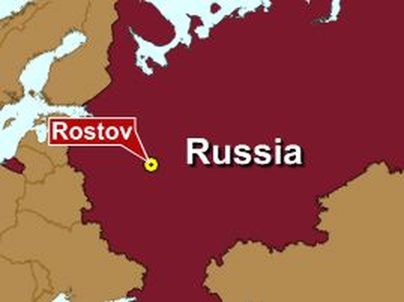 Russia - Bus collides with petrol tanker