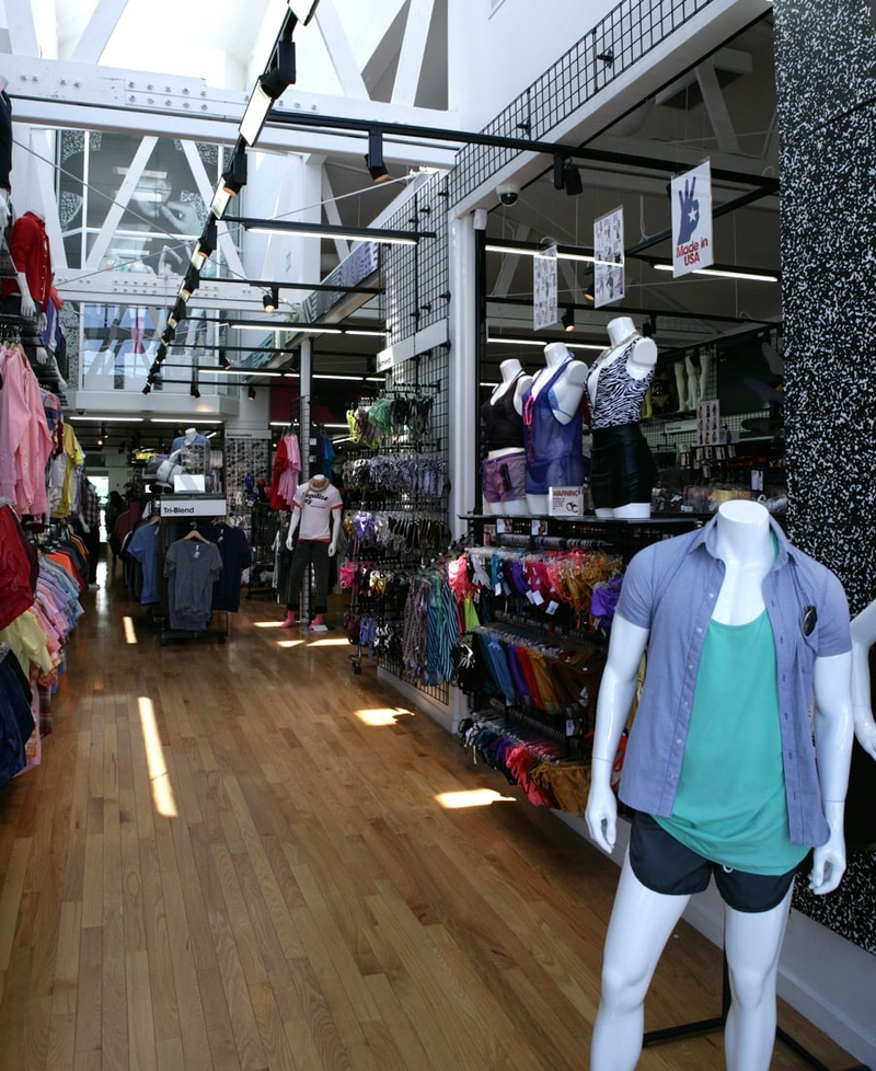 American Apparel store in LA