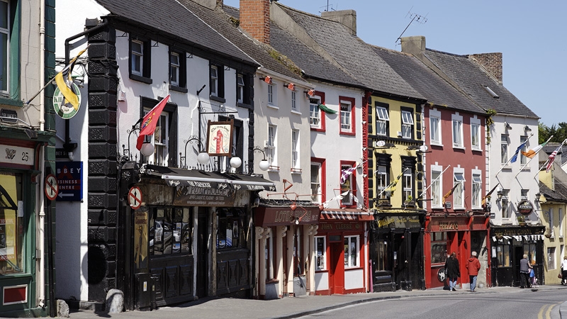 The city is a joy to walk