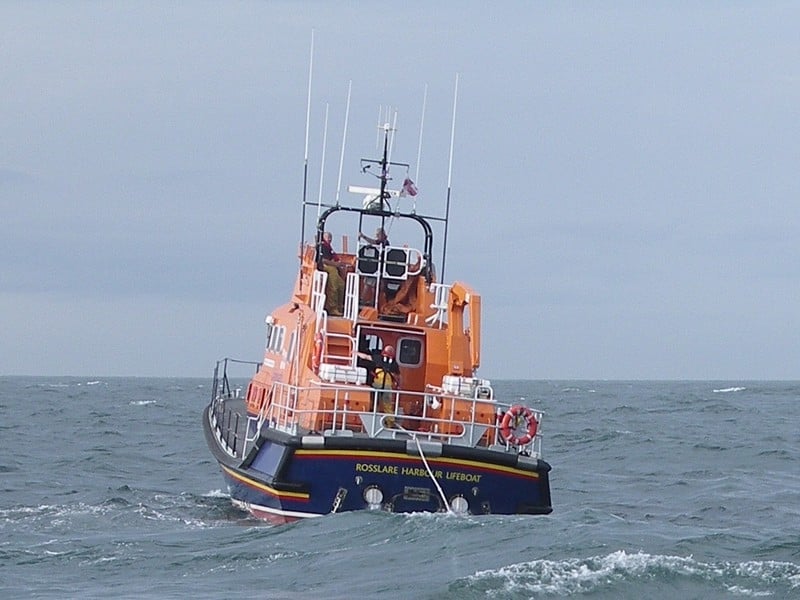 Rosslare Lifeboat - Involved in search
