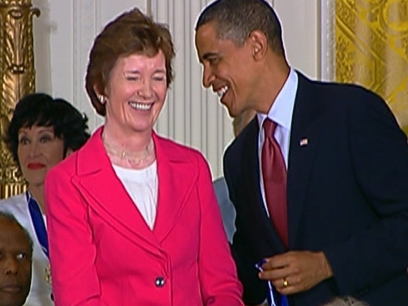 Mary Robinson - Honoured by President Obama