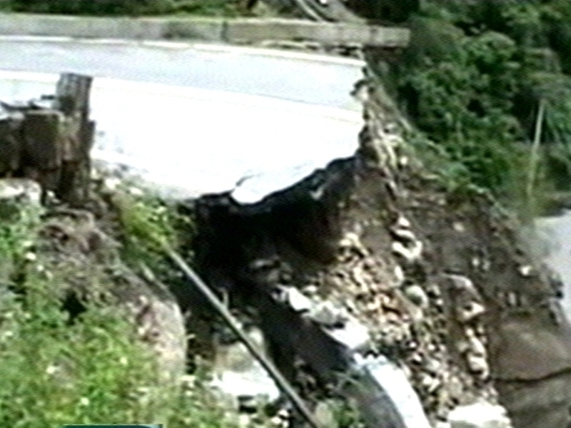 Taiwan - Typhoon caused havoc