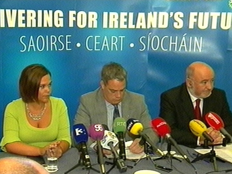Sinn Féin - Lisbon No campaign launched