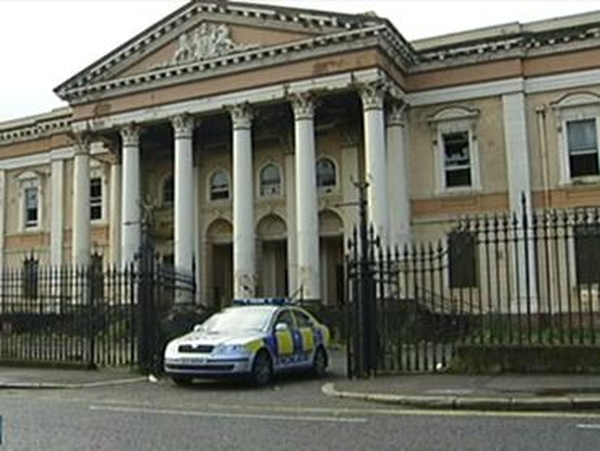 Crumlin Road Courthouse - Damaged overnight