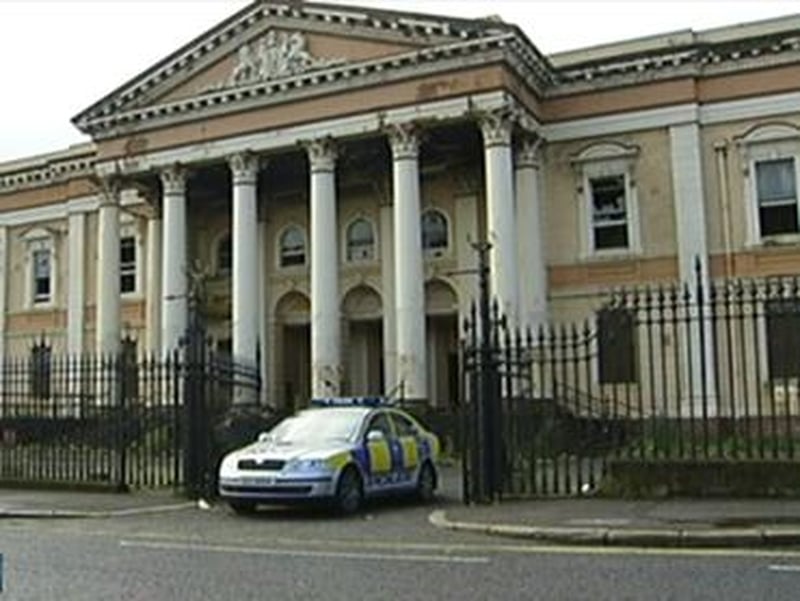 Crumlin Road Courthouse - Damaged overnight