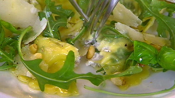 Swiss Chard and Ricotta Ravioli