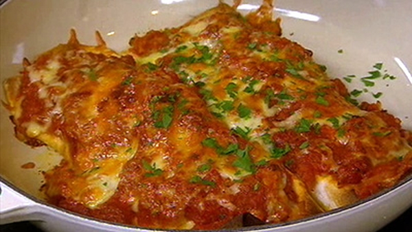 Chilli Turkey Enchiladas