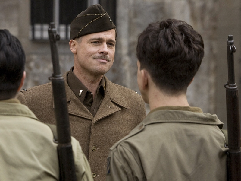 Brad Pitt in Quentin Tarantino's Inglorious Basterds
