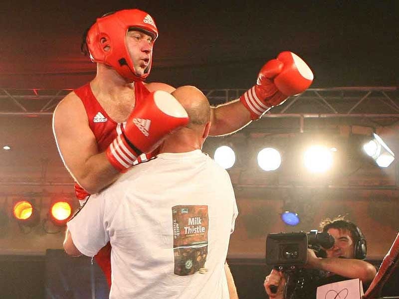 Shortt celebrates his victory