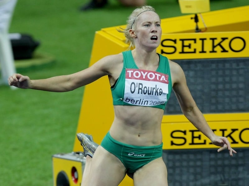 Derval O'Rourke will line up in the shorter hurdling event