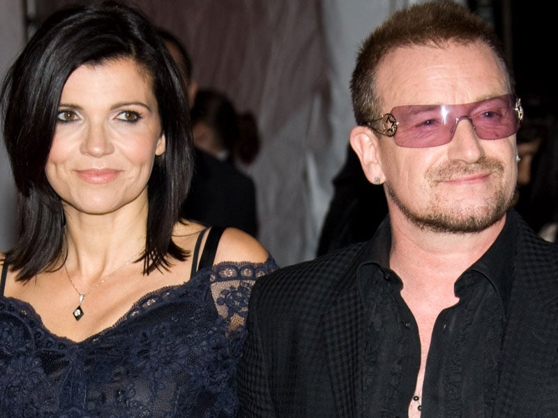 Hewsons - Ali and Paul were party guests of Larry Mullen