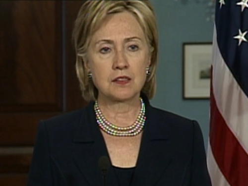 Hilary Clinton - Appointed Declan Kelly as NI envoy
