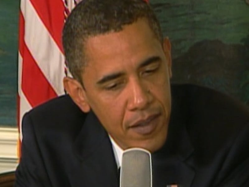 Barack Obama - Called Czech Prime Minister