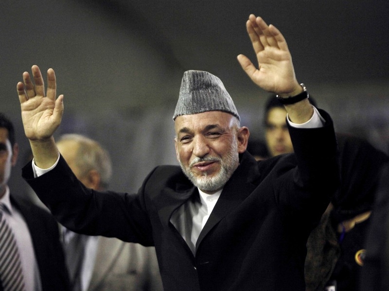 Hamid Karzai - Presidential run-off