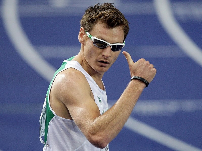 David Gillick: 'If I had of known how fast the race was I would have dipped to break the National Record.'