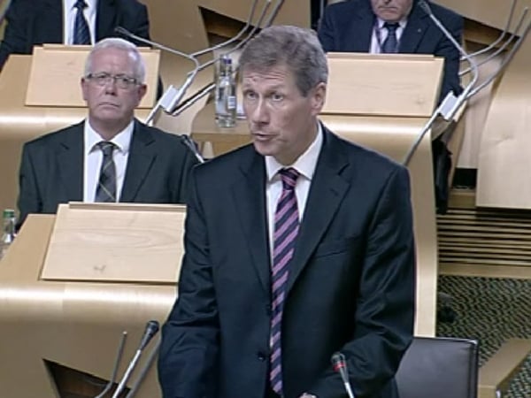 Kenny MacAskill - Addresses emergency debate in Scottish Parliament