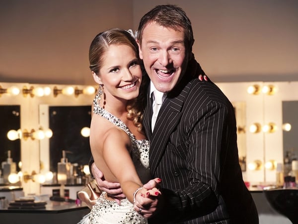 Virshilas and Tufnell - Lost out in dance-off