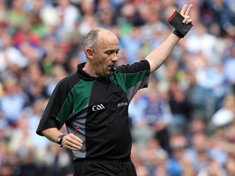 Apart from the Tadhg Kennelly incident in the first few seconds, Sligo ref Marty Duffy had a relatively incident-free game