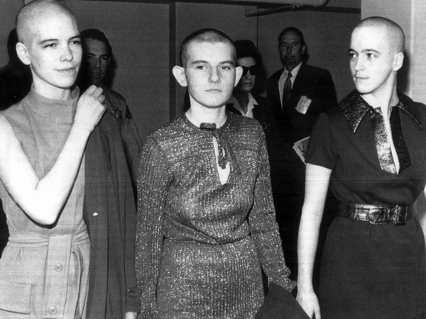 Susan Atkins (right) - Convicted of murder in 1971
