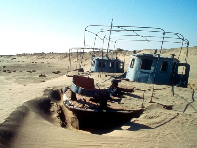 The Aral Sea has shrunk by 70% since 1960