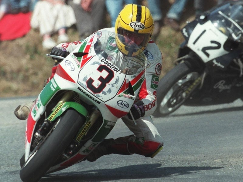 Joey Dunlop - Irish motorsport legend died in Talinn on 2 July, 2000