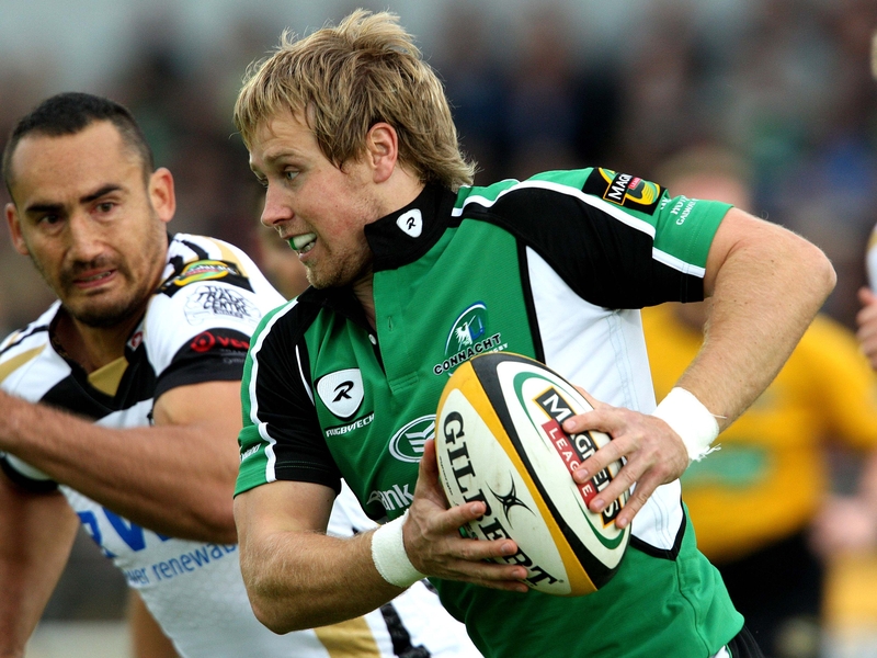 Fionn Carr scored twice for Connacht