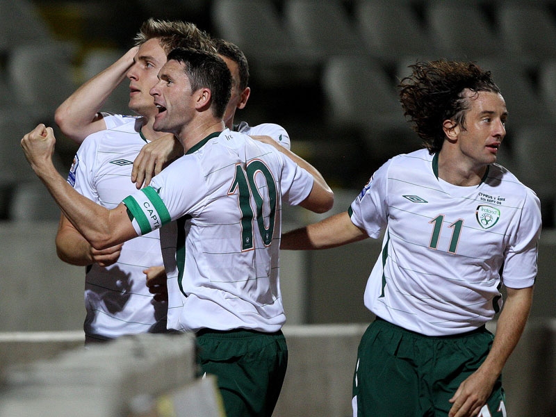 Kevin Doyle celebrates his goal