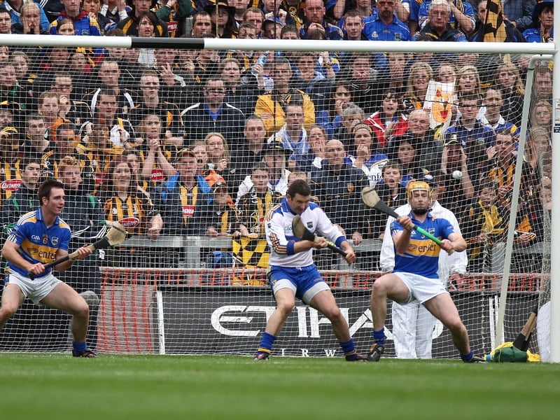 The Tipperary rearguard could not keep out Henry Sheflin's rasping effort from the spot