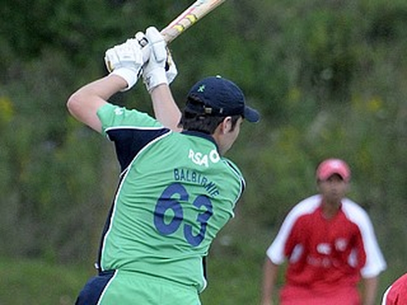 Captain Andrew Balbirnie hit 70 for Ireland
