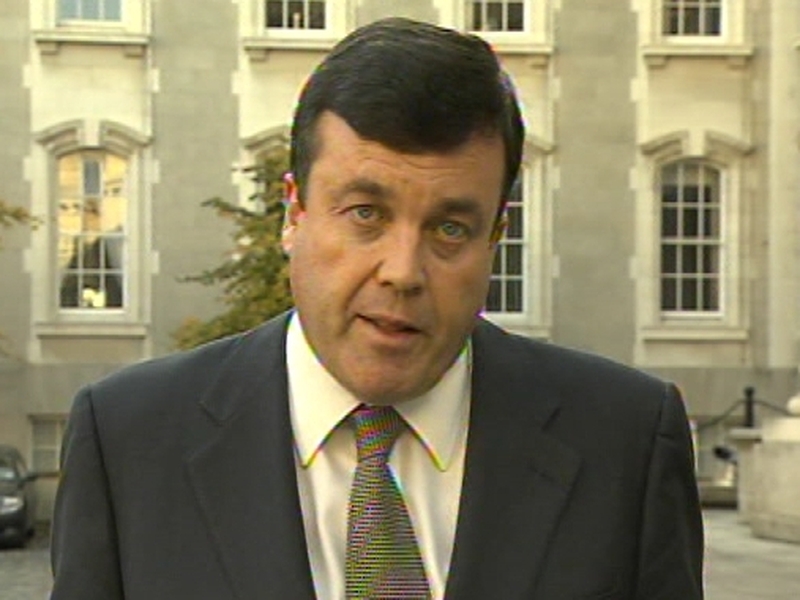 Brian Lenihan - Ireland currently borrowing 12% of its annual wealth