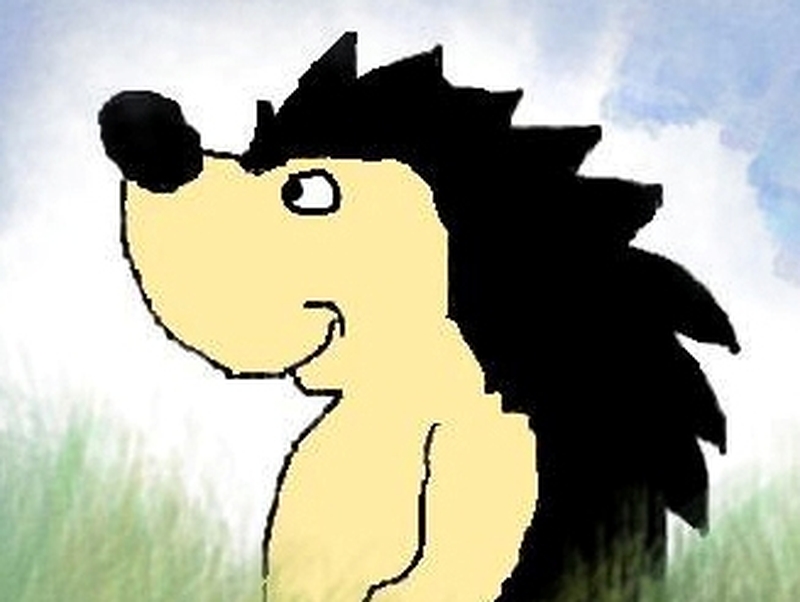 The adventurous Spike The Hedgehog