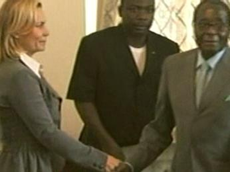 Zimbabwe - President Mugabe meets EU delegation