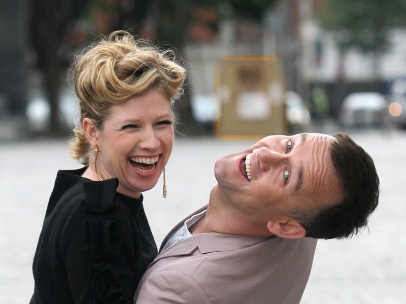 Off the Rails presenters - Sonya Lennon, Brendan Courtney