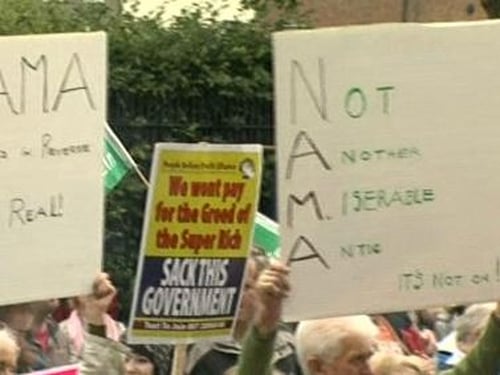 Dublin - Anti-NAMA protest