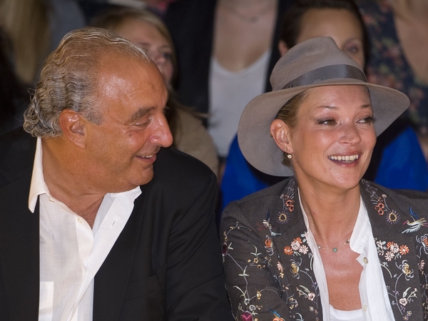 Green, Moss - Topshop boss Phillip with Kate