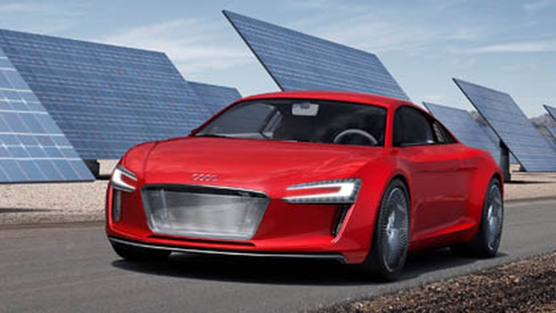 The Audi R8 e-tron (artist's impression)