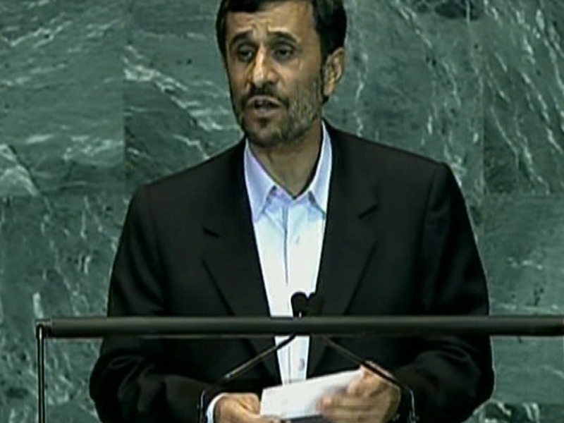 Mahmoud Ahmadinejad - Accused Israel of ‘inhuman policies'