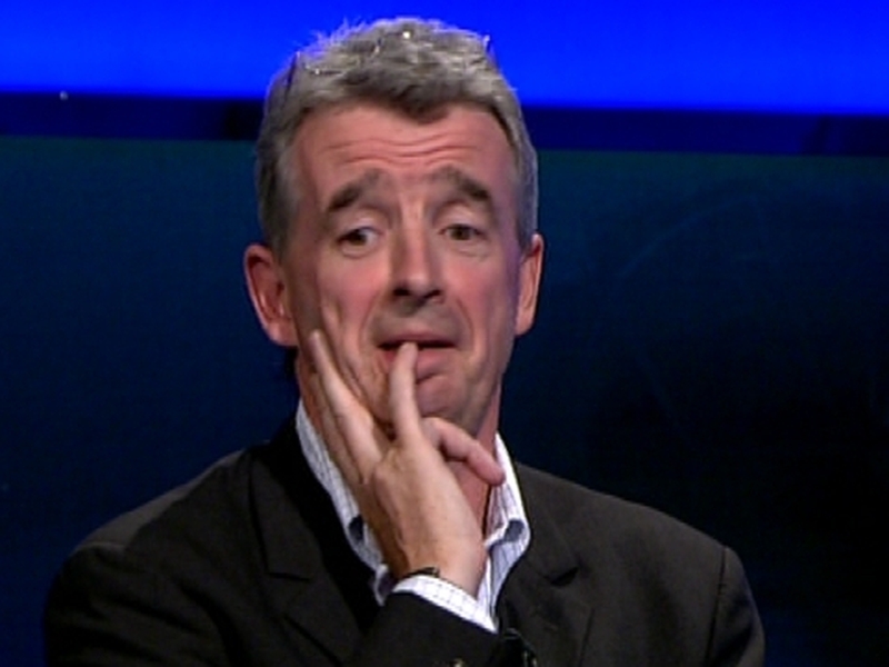 Michael O'Leary - Blames Govt for loss of tourism