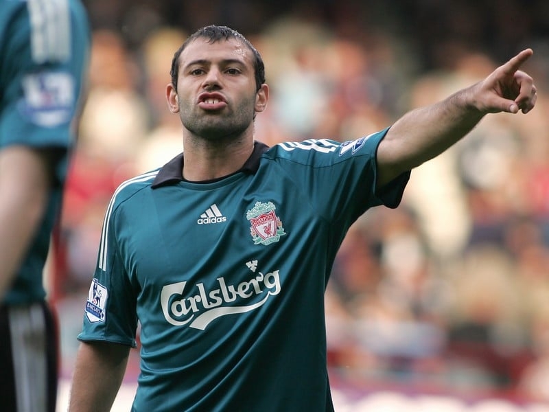 Argentina's World cup captain Javier Mascherano