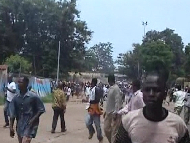 Guinea - Opposition protest