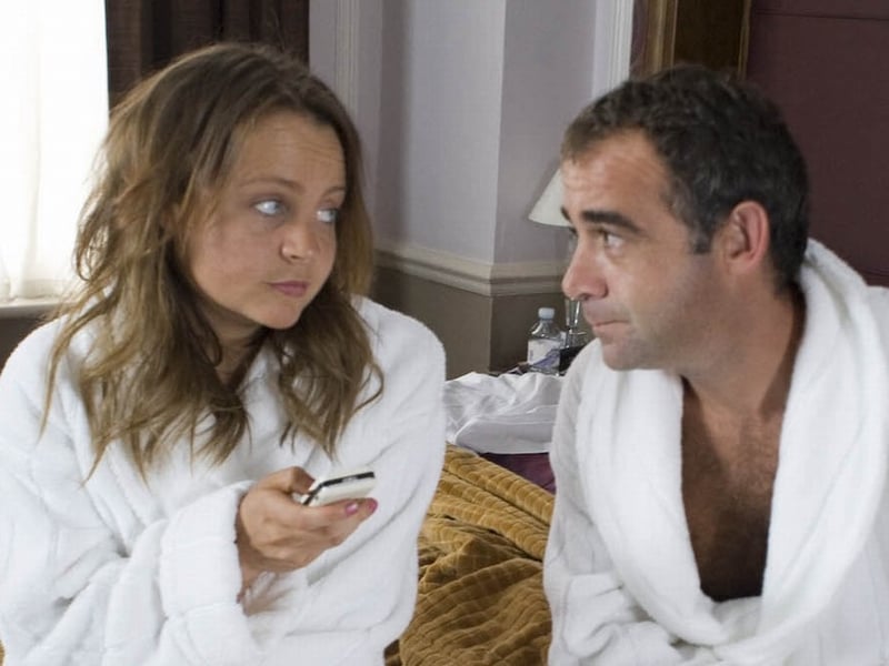 Corrie's Molly and Kevin take their forbidden relationship to the next level