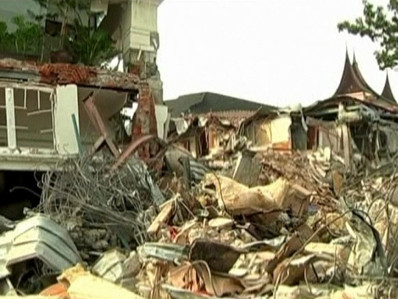 Sumatra - 7.6 quake struck on Wednesday