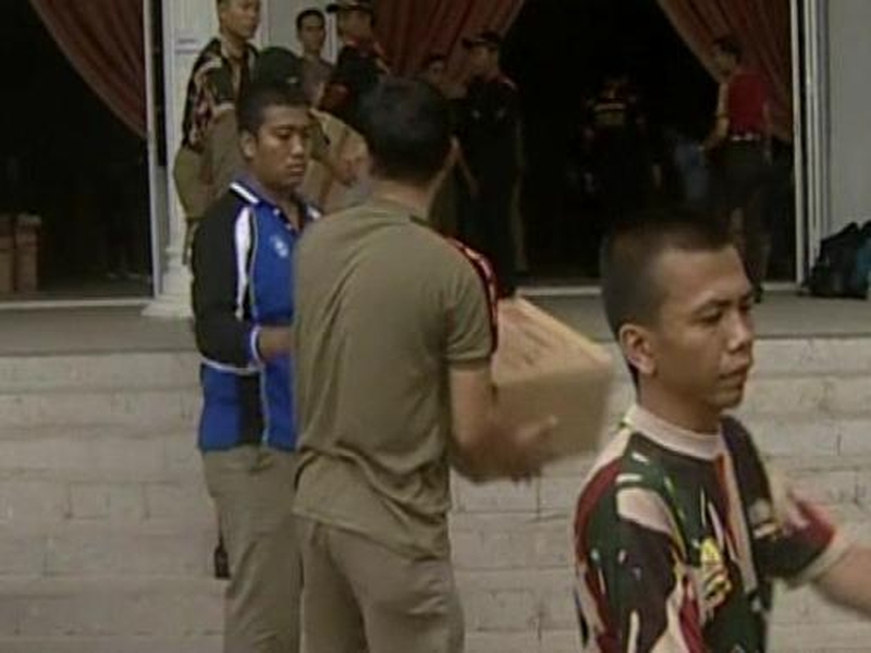 Indonesia - Aid being provided